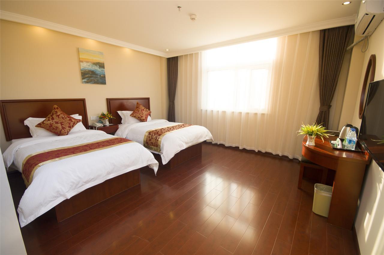 Greentree Inn Jiangsu Suqian Sucheng District Weishanhu Road Business Hotel المظهر الخارجي الصورة